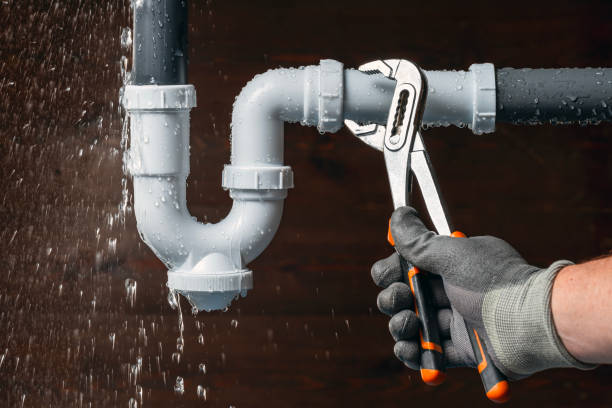 Professional Drain Cleaning technician working in Newcastle, OK